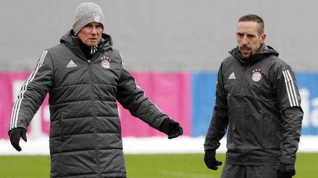 Jupp Heynckes'in idmanda Franck Ribery'ye zel ilgi gstermesi dikkat ekti