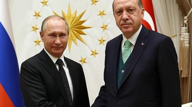 Cumhurbakan Erdoan ile Putin grt!