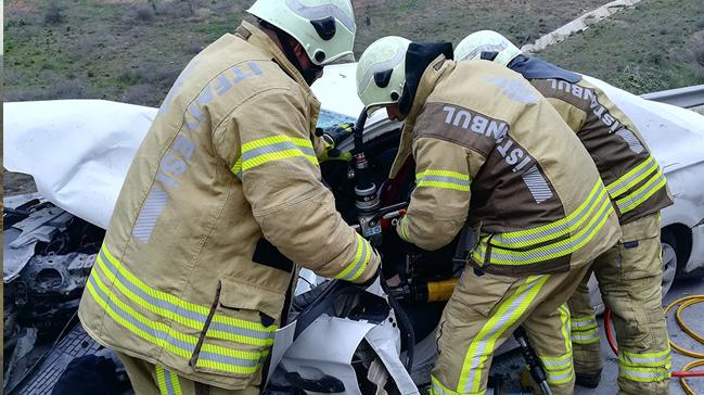 Kuzey Marmara Otoyolu'nda trafik kazas: 1 kii hayatn kaybetti