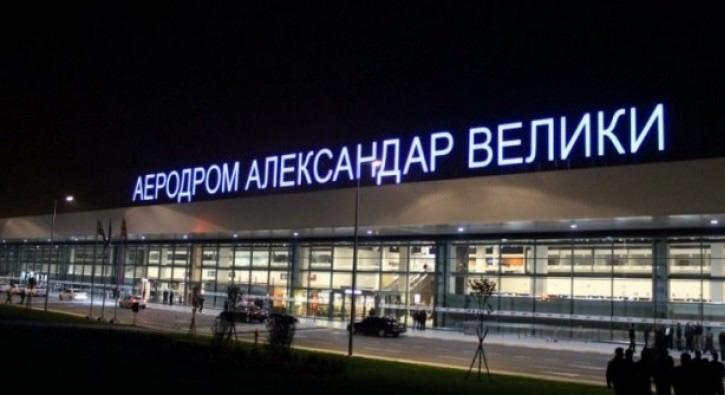 Makedonya'da bulunan Byk skender Havaliman'nn adnn deitirilmesi srecine baland