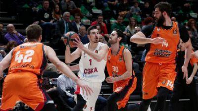 Euroleague'de Rus ekibi CSKA Moskova play-off turuna ykselmeye garantileyen ilk takm oldu