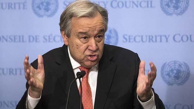 Guterres'ten BMGK'nin atekes kararnn derhal uygulanmas ars