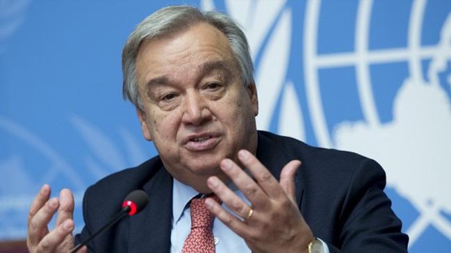 Guterres'ten nkleer silahlara ilikin yeni giriim aklamas