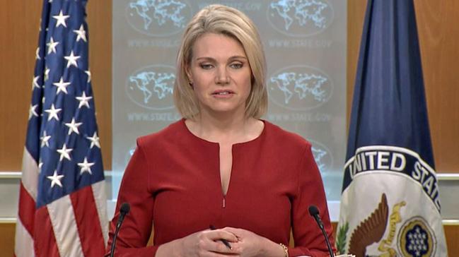 Nauert: Atekes tm Suriyede geerli, Trkiyenin tasary iyi okumas gerekir