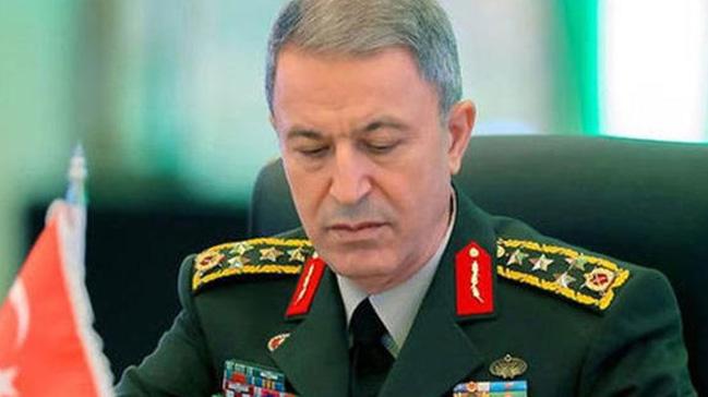 Genelkurmay Bakan Hulusi Akar Irak'a gitti