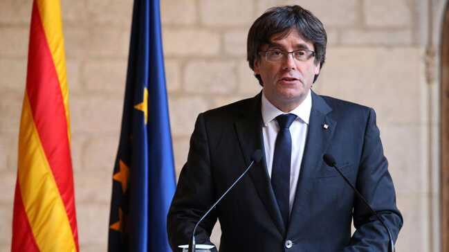 Puigdemont blgesel ynetim bakanl adayln geri ekti 