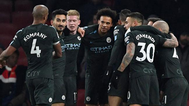 Manchester City 10 man 5'ini kazanrsa ampiyon olacak