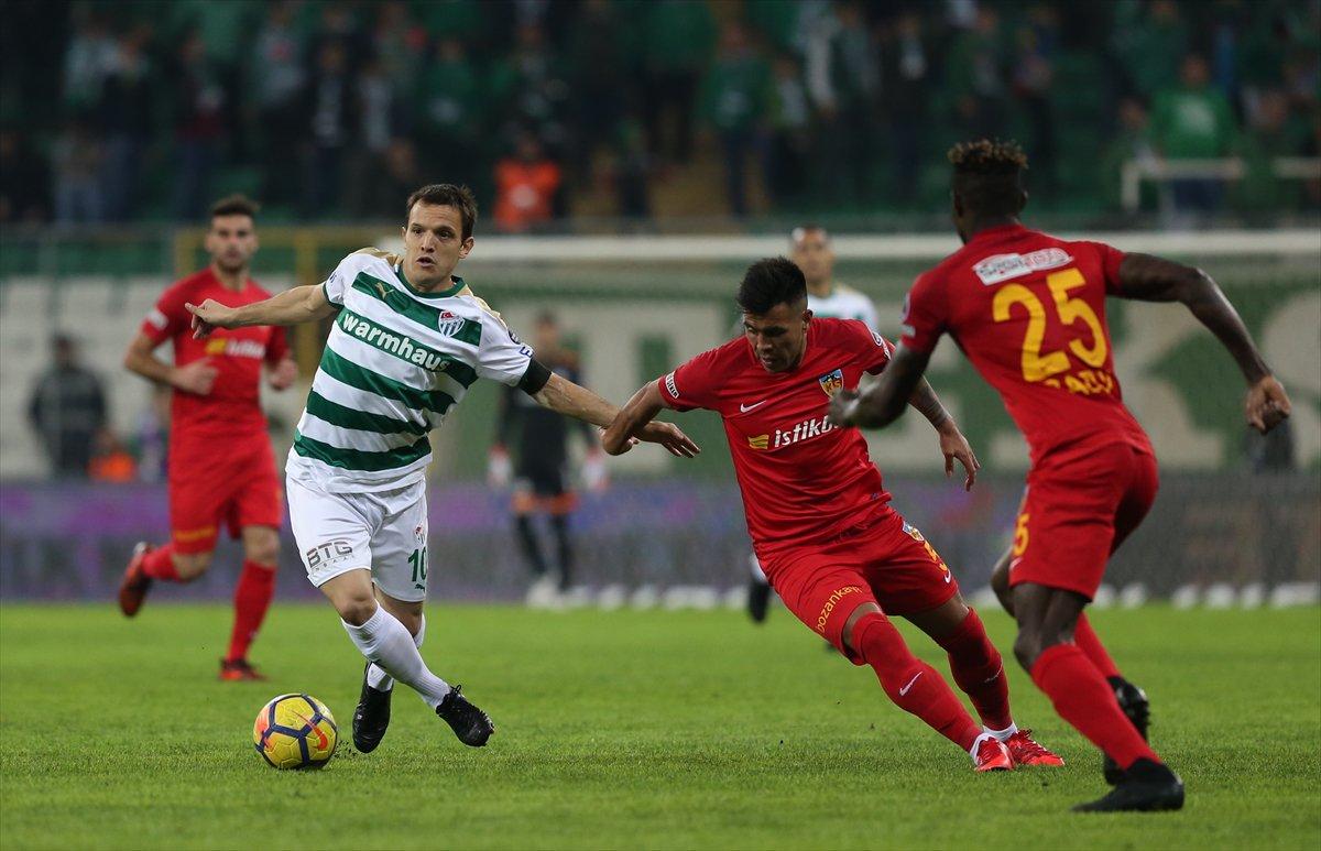 Bursaspor: 1 Kayserispor: 0