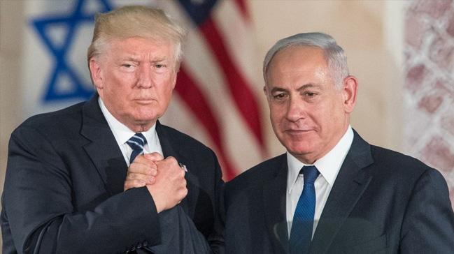 Trump, Netanyahu ile Beyaz Saray'da grt