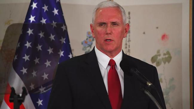 Pence'ten 'srail'e destek' konumasnda ran'a nkleer anlama tehdidi