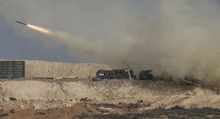 Afrin'deki terr hedefleri obs  toplaryla vuruldu      