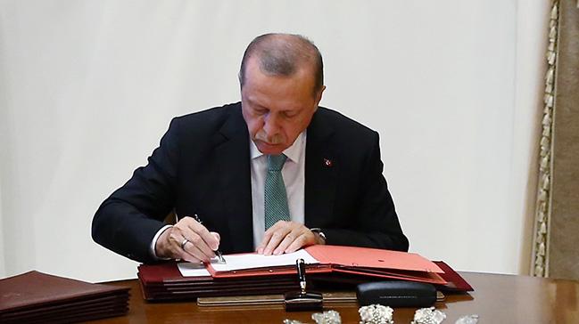 Cumhurbakan Erdoan 7097 sayl kanunu onaylad