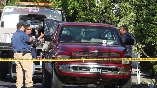Meksika'nn Jalisco eyaletinde terk edilmi bir kamyonette paralanm 8 ceset bulunduu bildirildi