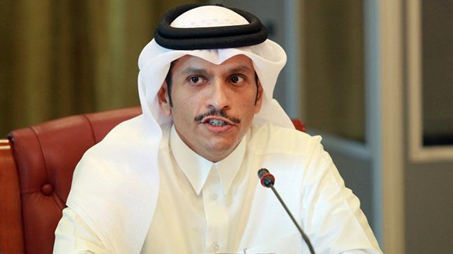 Katarl Bakan'dan Suudi Arabistan Veliaht Prensi'ne tepki: Devletlerin gc nfusuyla llmez