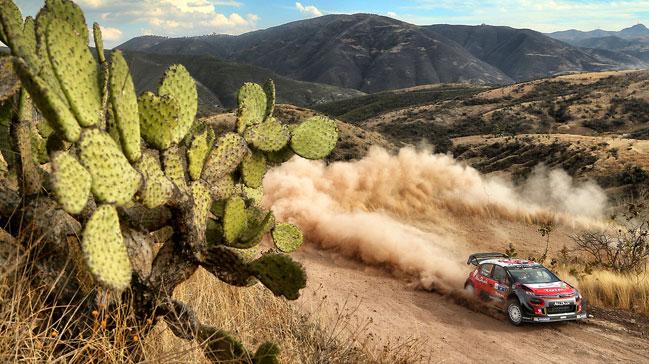 Citoren C3 WRC Meksika Rallisine hazr