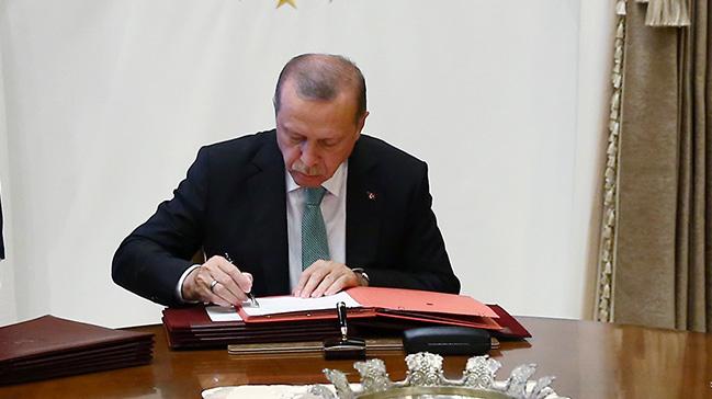 Cumhurbakan Erdoan'dan Yatrm Ortamnn yiletirilmesine ilikin kanuna onay