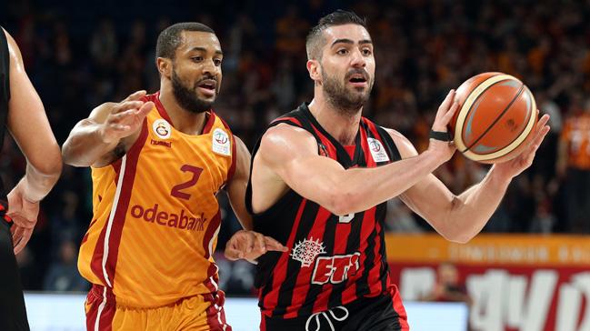 Galatasaray Odeabank, sahasnda Eskiehir Basket'i 84-78 yendi