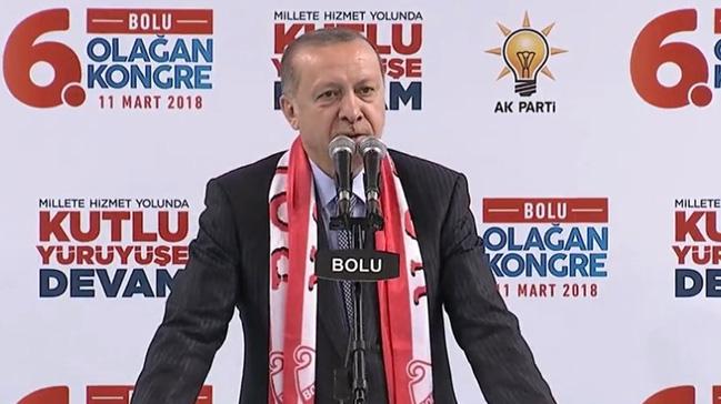 Cumhurbakan Erdoan'dan NATO'ya Afrin mesaj: Ne zaman ortaya kacaksn"