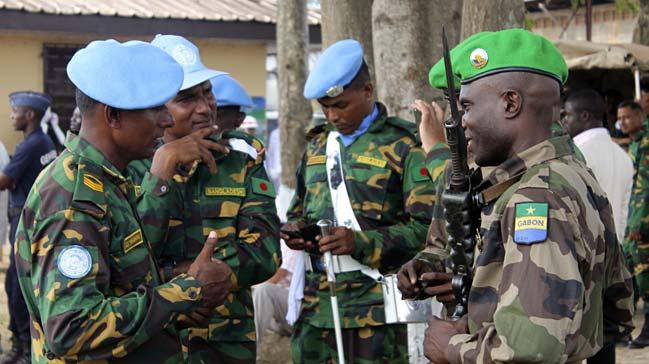 Gabon'da hkmet, 2014'ten beri BM bnyesinde OAC'ta grevli 450 askerini geri ekmeye karar verdi