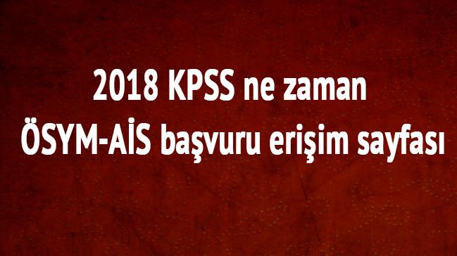 KPSS 2018 ylnda da heyecanla bekleniyor