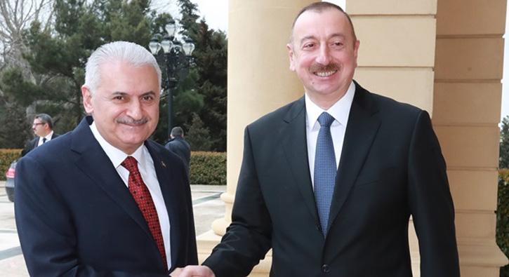 Babakan Yldrm Aliyev ile grt