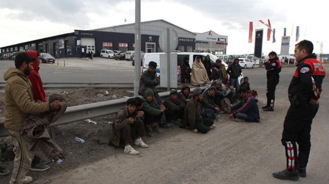 Erzurum'da 154 kaak gmen yakaland  