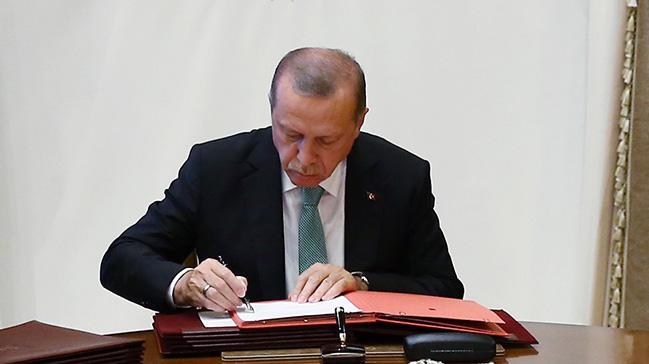 Cumhurbakan Erdoan'dan kanun onay