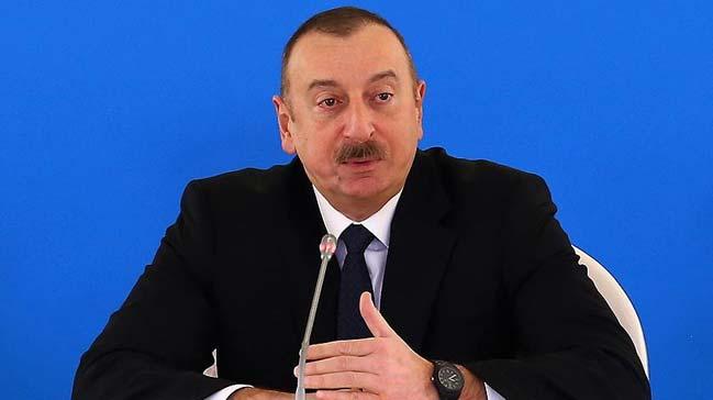 Azerbaycan Cumhurbakan Aliyev: 7 lkeyi birletiren Gney Gaz Koridorunu yapyoruz