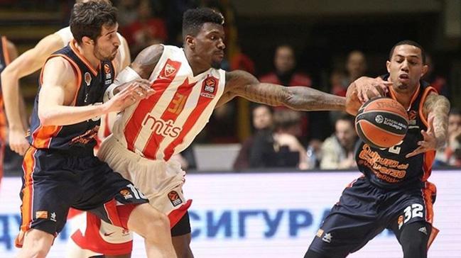 Kzlyldz sahasnda konuk ettii Valencia Basket'i 106-90 malup etti