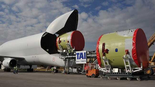 TUSA, 100. Komponent Setini reterek Airbus'a teslimatn yapt