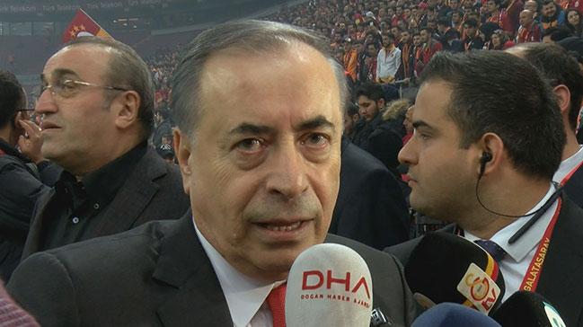 Galatasaray Bakan Mustafa Cengiz: Tarihi bir ana tanklk ediyoruz