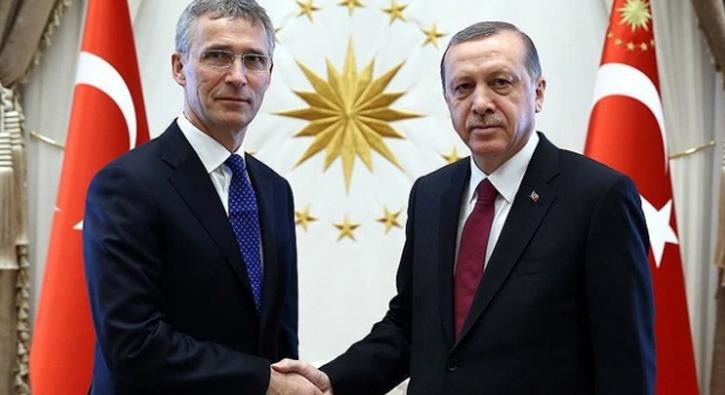 Cumhurbakan Erdoan, Jens Stoltenberg ile bu akam telefonda grt