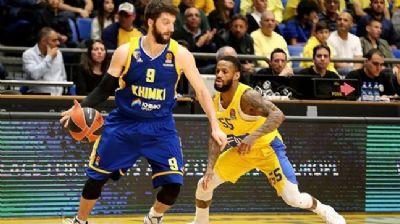 Khimki Moskova, deplasmanda Maccabi FOX Tel Aviv'i 94-91 malup etti