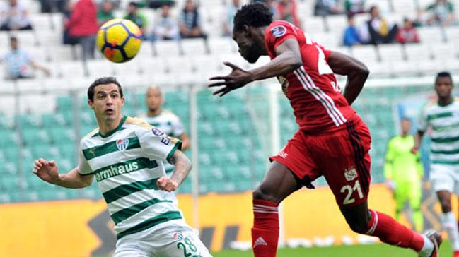 Bursaspor evinde Sivasspor'u 1-0 malup etti!