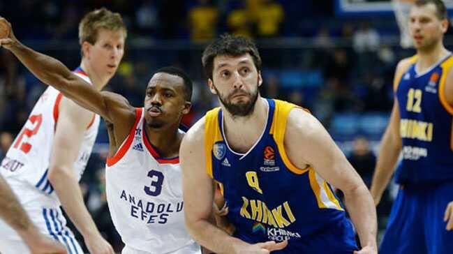 Anadolu Efes'in konuu Khimki