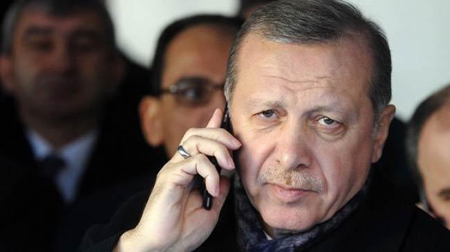 Cumhurbakan Erdoan'dan Sema Blkba'na taziye telefonu