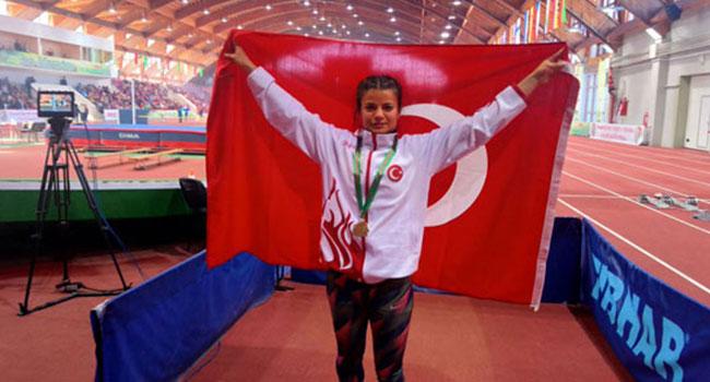 itme Engelliler Avrupa Salon Atletizm ampiyonas'nda Aysun Akay'dan altn madalya