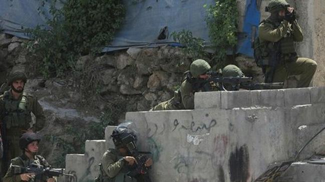 srail askerlerinden Filistinlilere sert mdahale: 9 yaral  