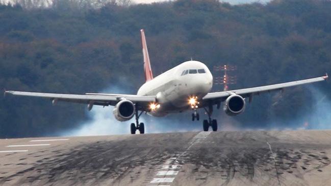 Cumhurbakan Erdoan'n ua hava muhalefeti nedeniyle Havalimanna inemedi