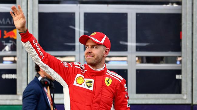 2018 Formula 1 al yarnda Sebastian Vettel birinci oldu