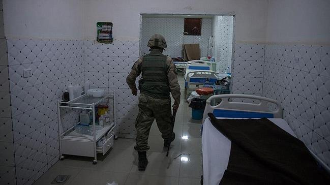 Afrin'de terristlerin tam teekkll yer alt hastanesi