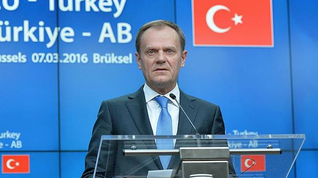 AB Konseyi Bakan Tusk: Trkiye'yle ilikilerimizi gelitirebiliriz