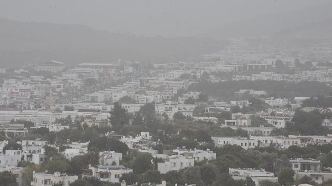 Bodrum, Kuzey Afrika tozlarnn etkisi altnda