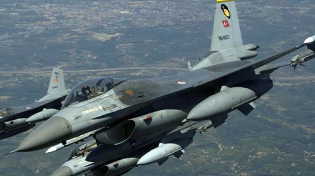 Trk Hava Kuvvetleri PKK/YPG'nin mevzilerini vuruyor