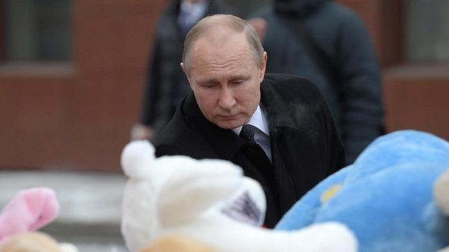 Putin'den yanan AVMye ziyaret: nsanlarmz ihmal suu dikkatsizlik yznden kaybediyoruz