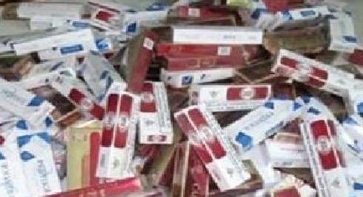  Mardin'de 6 bin 600 paket kaak sigara ele geirildi  