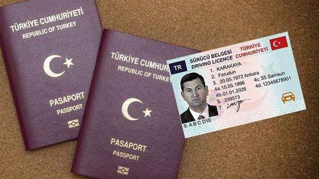 Pasaport ve ehliyette yeni dnem 2 Nisan'da balyor