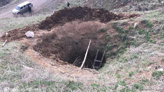 Tunceli'de kaak kaz yapan 5 kiiye sust