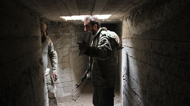 Afrin'de terristlerin beton fabrikas bulundu