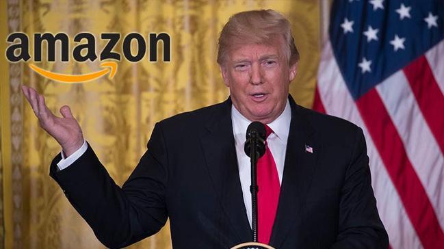 Trump'tan Amazon'a eletiri